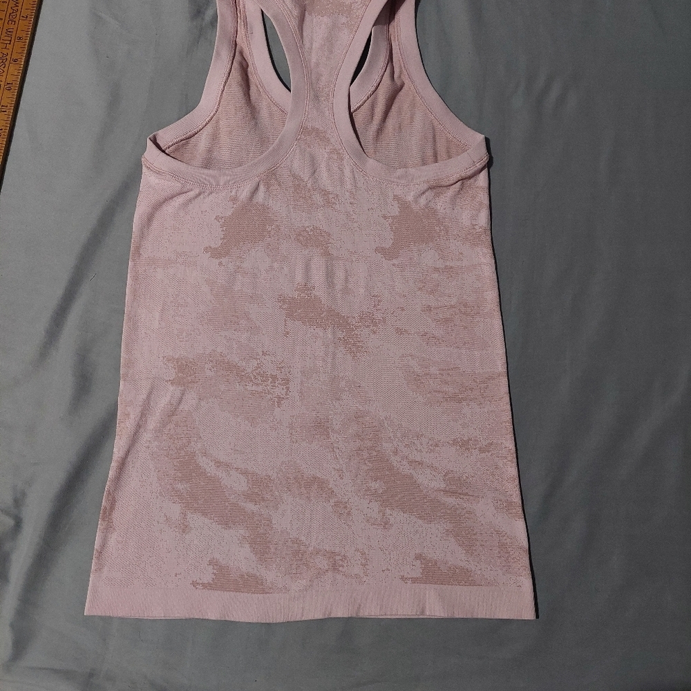 Athleta Pink Camo Tank Top - Picture 3 of 3